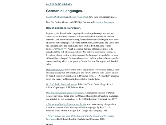 Germanic-Languages screenshot
