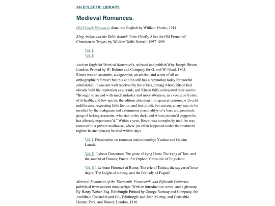Medieval-Romances screenshot
