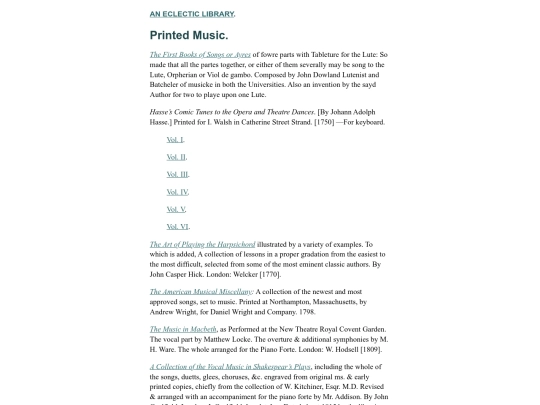 Printed-Music screenshot