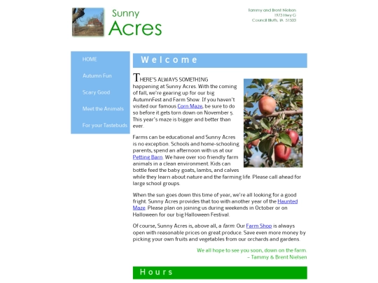 SunnyAcres/home screenshot