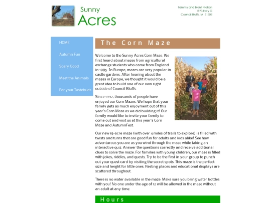 SunnyAcres/maze screenshot