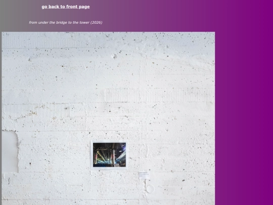 works/underthebridge screenshot