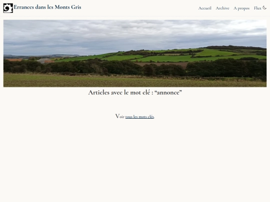 tags/annonce screenshot