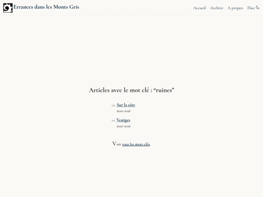 tags/ruines screenshot