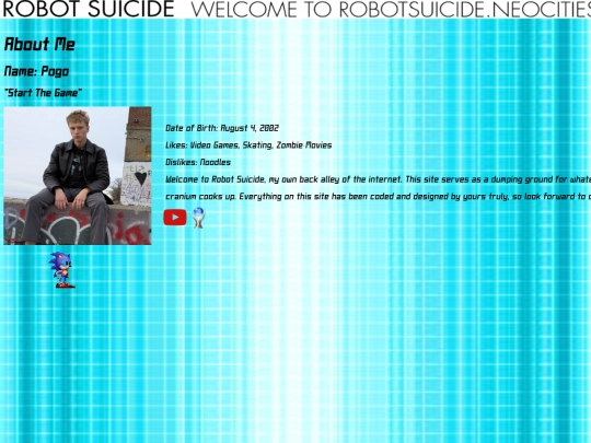 aboutme screenshot