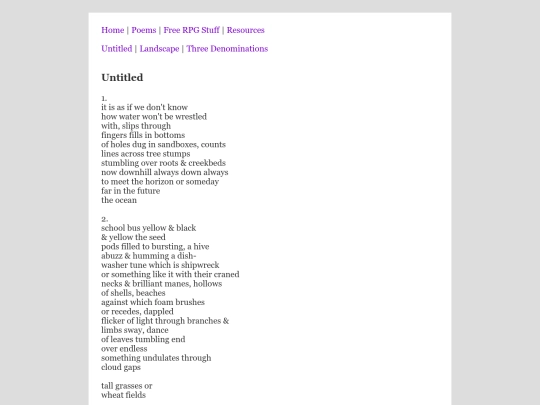 poems screenshot