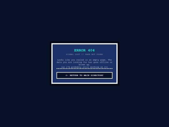 not_found screenshot