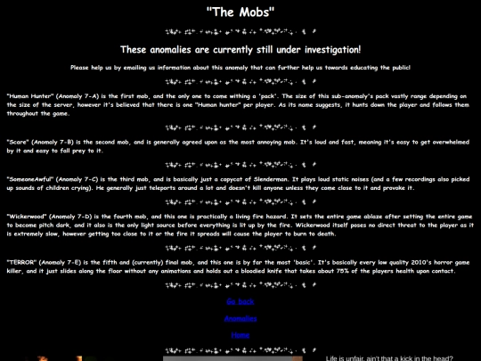 mobs screenshot