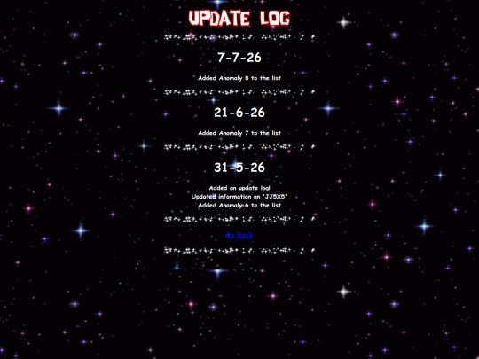 updatelog screenshot