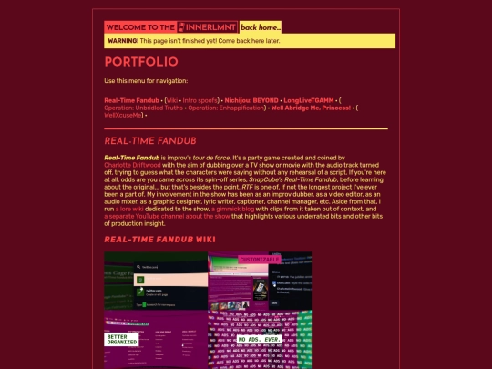 portfolio screenshot
