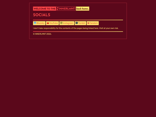socials screenshot
