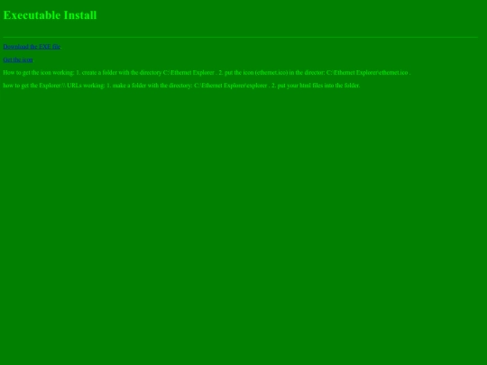 EXE-Install screenshot