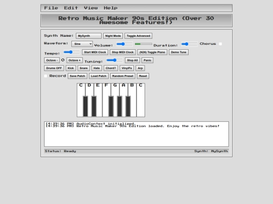 tools/mucicmaker screenshot