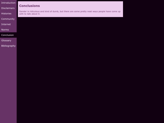 tranthropology/conclusion screenshot