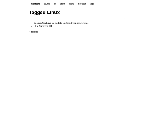 tags/linux screenshot