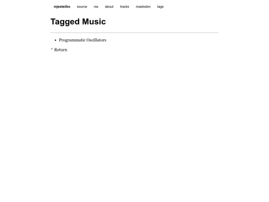 tags/music screenshot