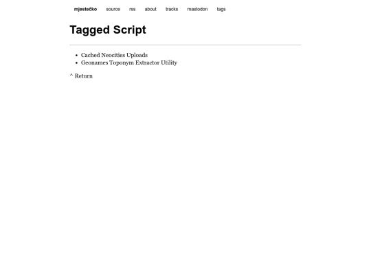 tags/script screenshot