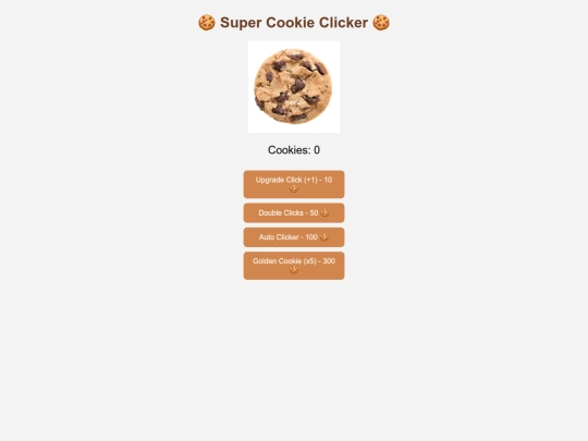 CookieClicker screenshot