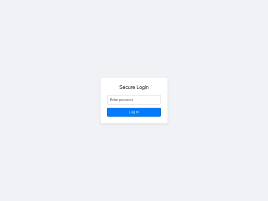 Password screenshot