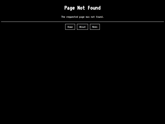 not_found screenshot