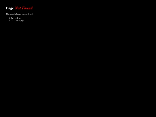 not_found screenshot
