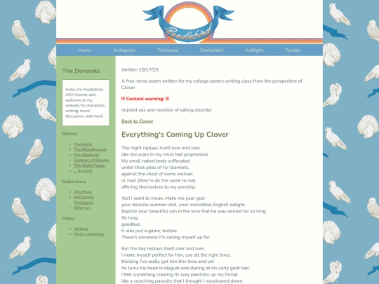 cloverpoem screenshot