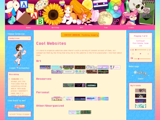 fun/websites screenshot