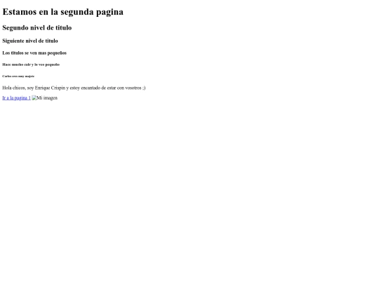 Principio/segundo screenshot