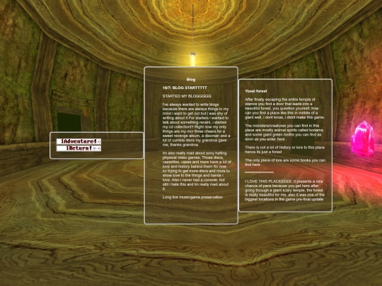 blog screenshot