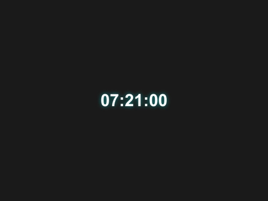 timer screenshot