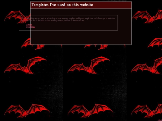 templates screenshot
