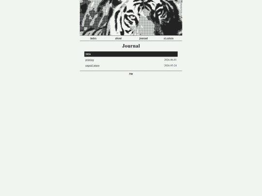 journal screenshot