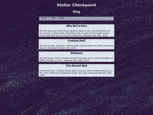 blog screenshot
