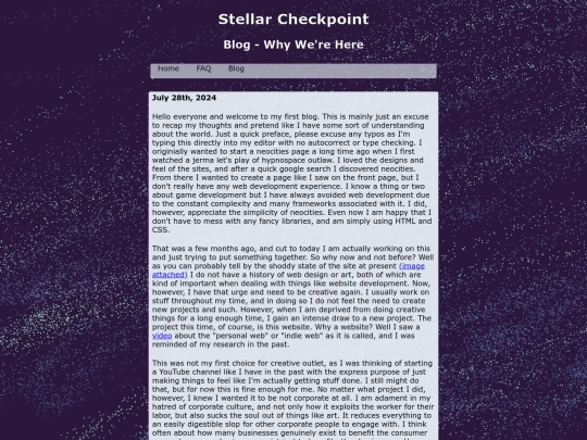 blogs/whywerehere screenshot