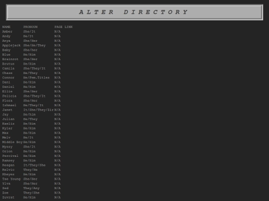directory screenshot