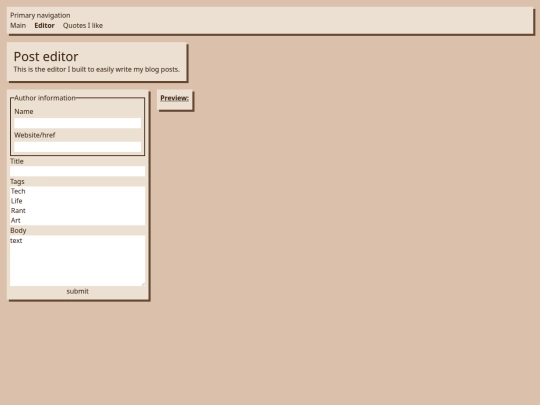 pages/editor screenshot