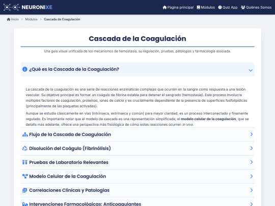 cascada-coagulacion screenshot