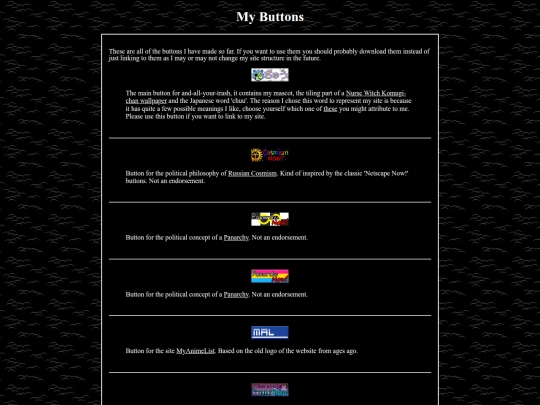 sub/buttons screenshot