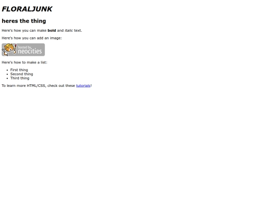 index screenshot