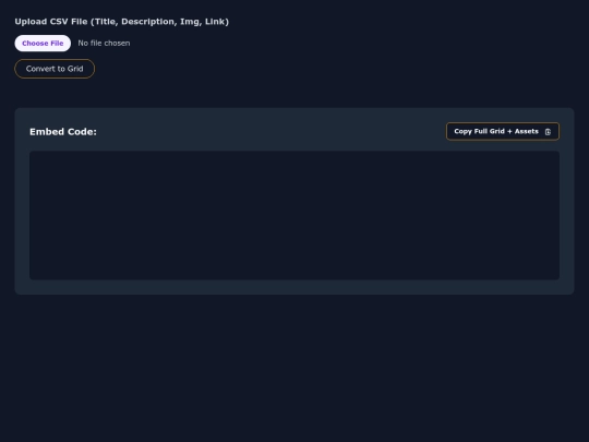 atozenith/csvgrid screenshot
