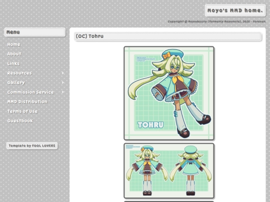 page/gallery/vroid2mmd/tohru screenshot