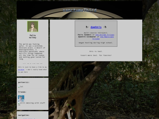 system/felix screenshot