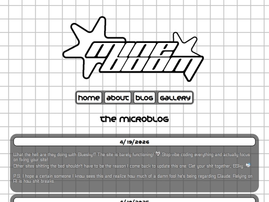 blog screenshot