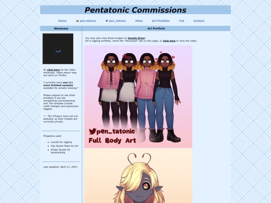 ArtPortfolio screenshot