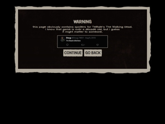 dougwarning screenshot