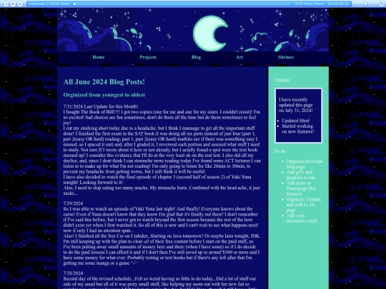 Blog-July screenshot