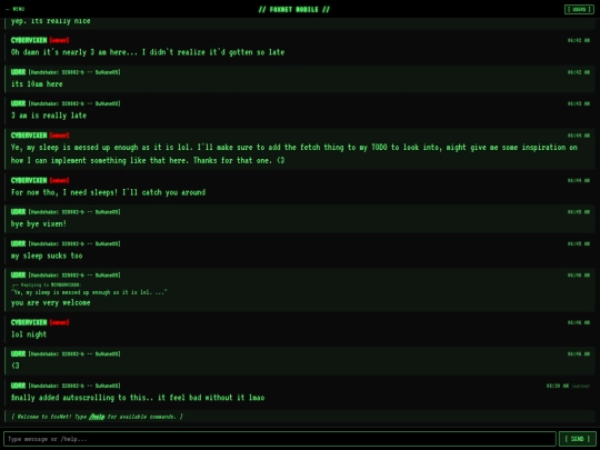 mobile-chat screenshot