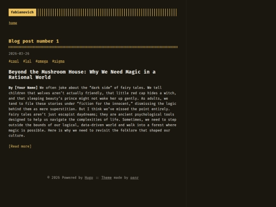 blog/posts/page/1 screenshot