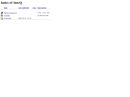 index screenshot