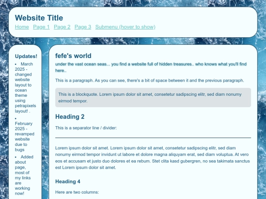 homepage screenshot
